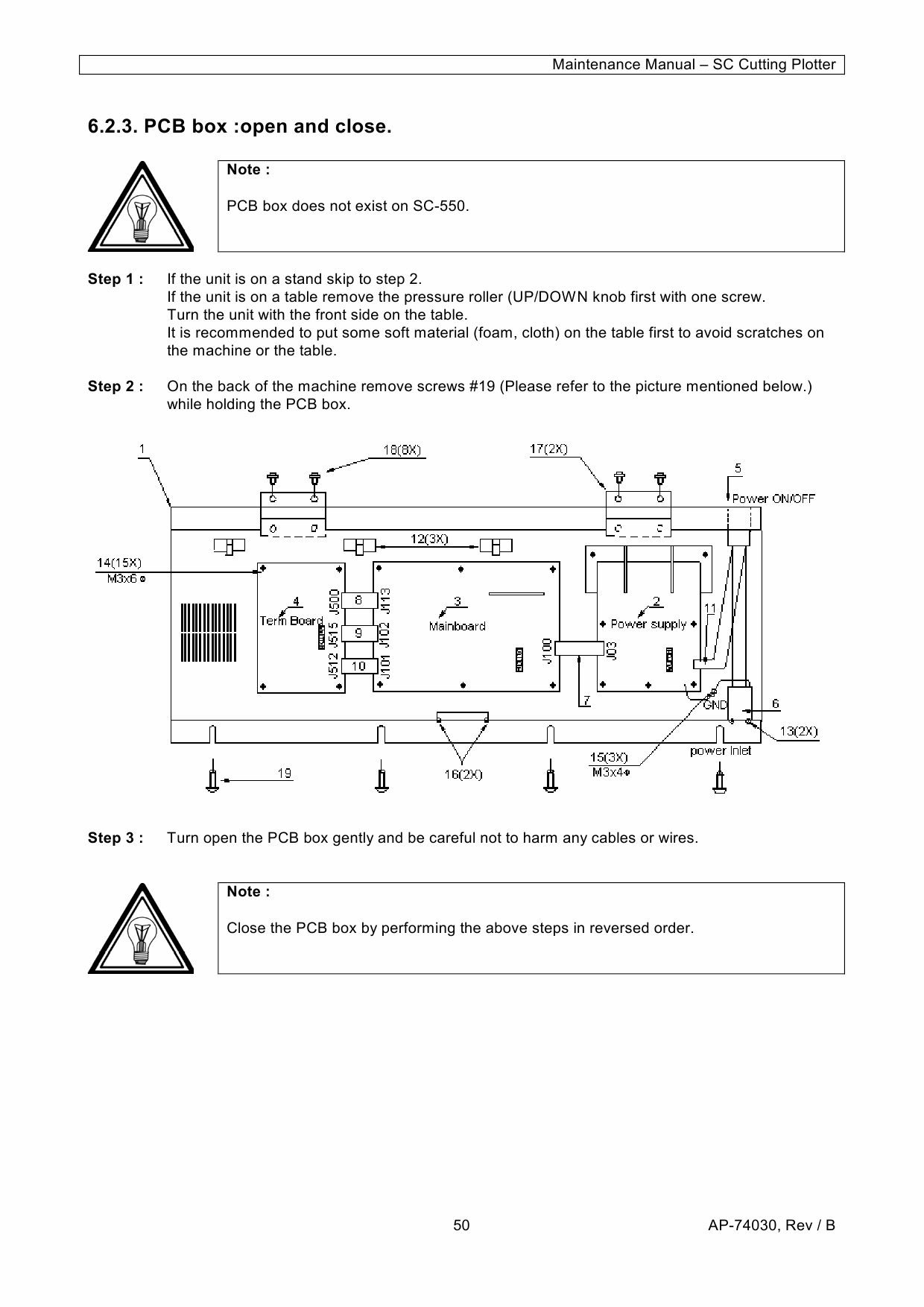 MUTOH SC 550 650 750 1000 1300 MAINTENANCE Service and Parts Manual-4 MUTOH SC 550 650 750 1000 1300 MAINTENANCE Service and Parts Manual-4